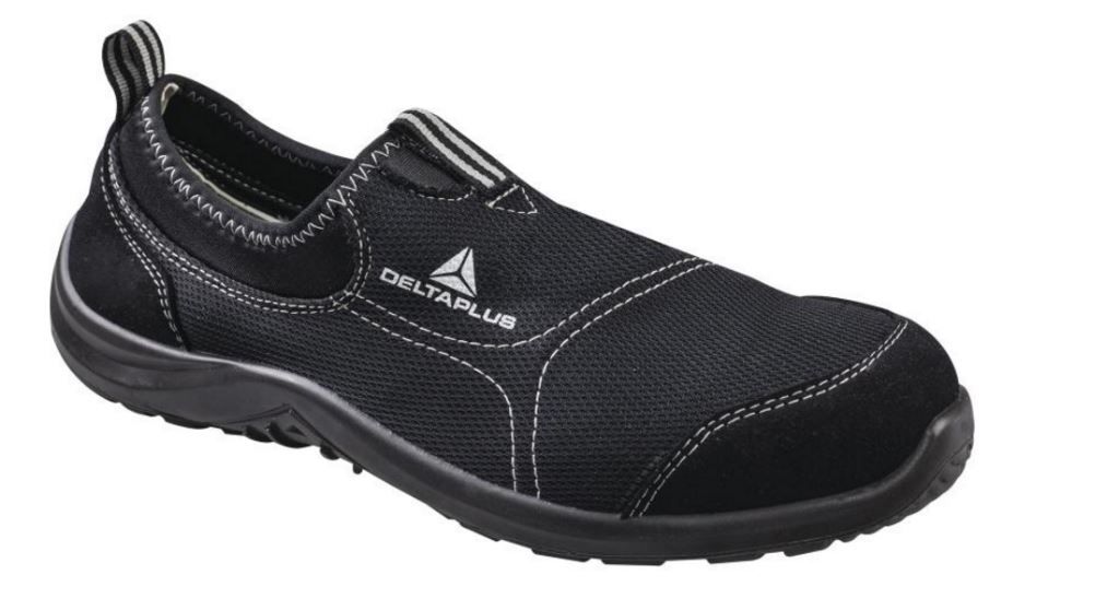 Chaussure basse polycoton Miami S1P SRC noire T.35/48 - DELTA PLUS - Paire