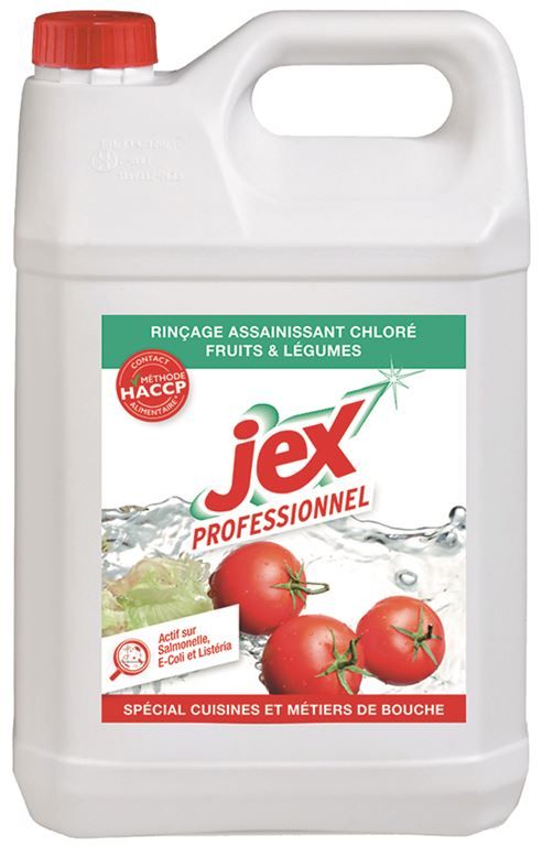 Désinfectant pour fruits & légumes - JEX PRO - Bidon de 5l