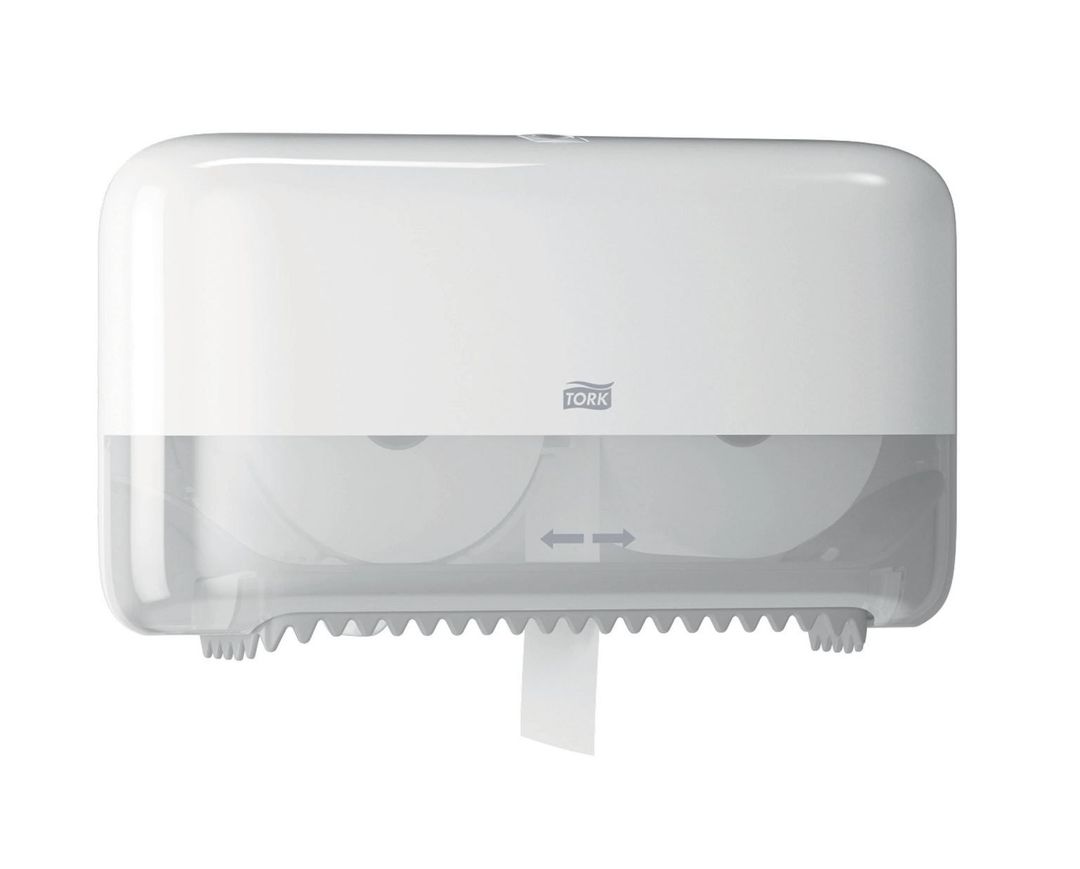 Distributeur papier toilette Mid-size T7 blanc - TORK - A l'unité