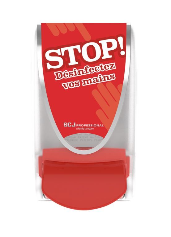 Distributeur savon rouge Proline Stop - DEB - A l'unité