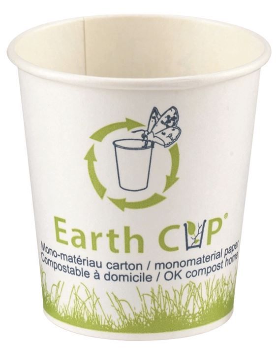 Gobelet carton Earth Cup 12cl - Carton de 3000