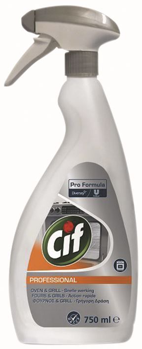 Dégraissant fours & grils - CIF - Flacon de 750ml