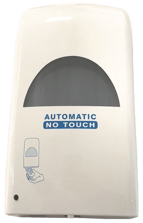 Distributeur ABS blanc automatique pour gel hydroalcoolique 1l - A l'unité