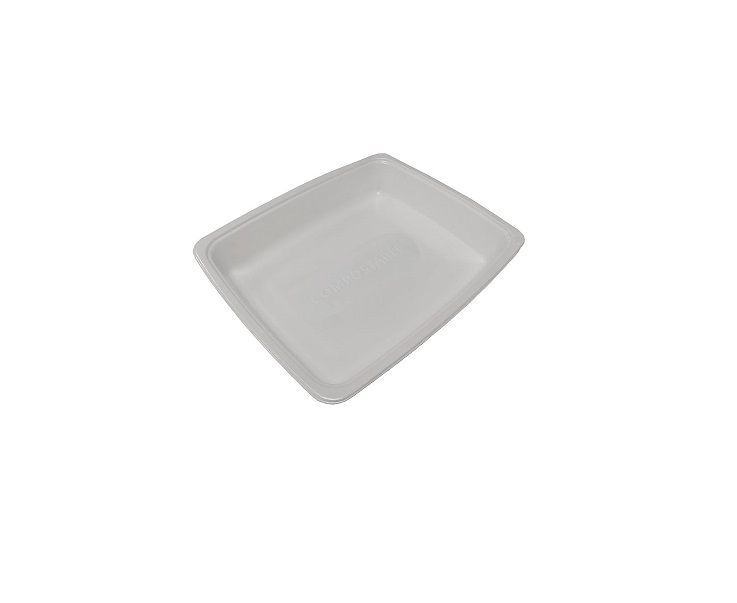 Barquette scellable bagasse 100% compostable GN 1/8 H36mm - Carton de 900