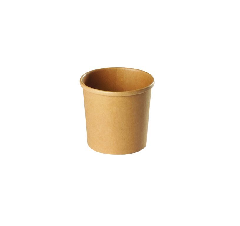 Pot carton brun 237cc - Carton de 500