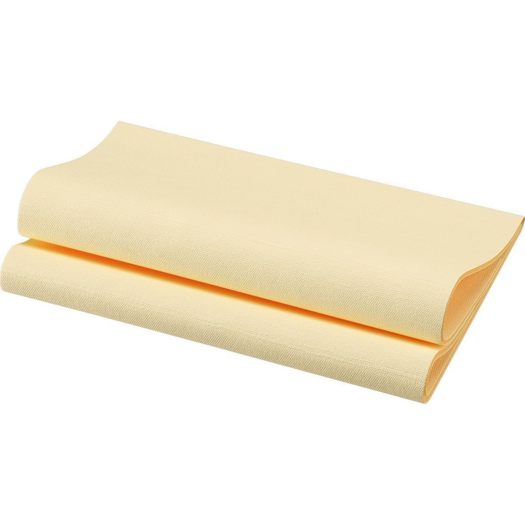 Serviette non tissée Bio Dunisoft 40x40cm crème - DUNI - Carton de 360