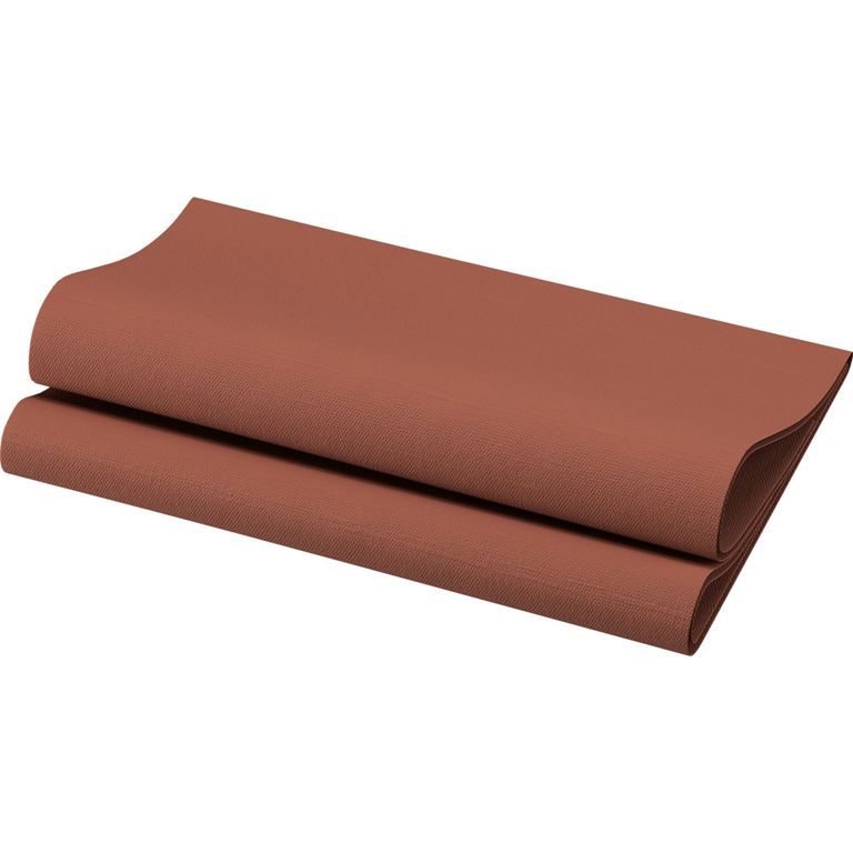 Serviette non tissée Bio Dunisoft 40x40cm noisette - DUNI - Carton de 360