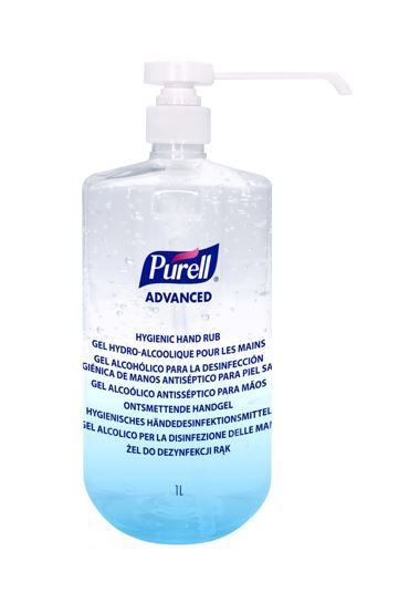 Gel hydroalcoolique à pompe - PURELL - Flacon de 1l