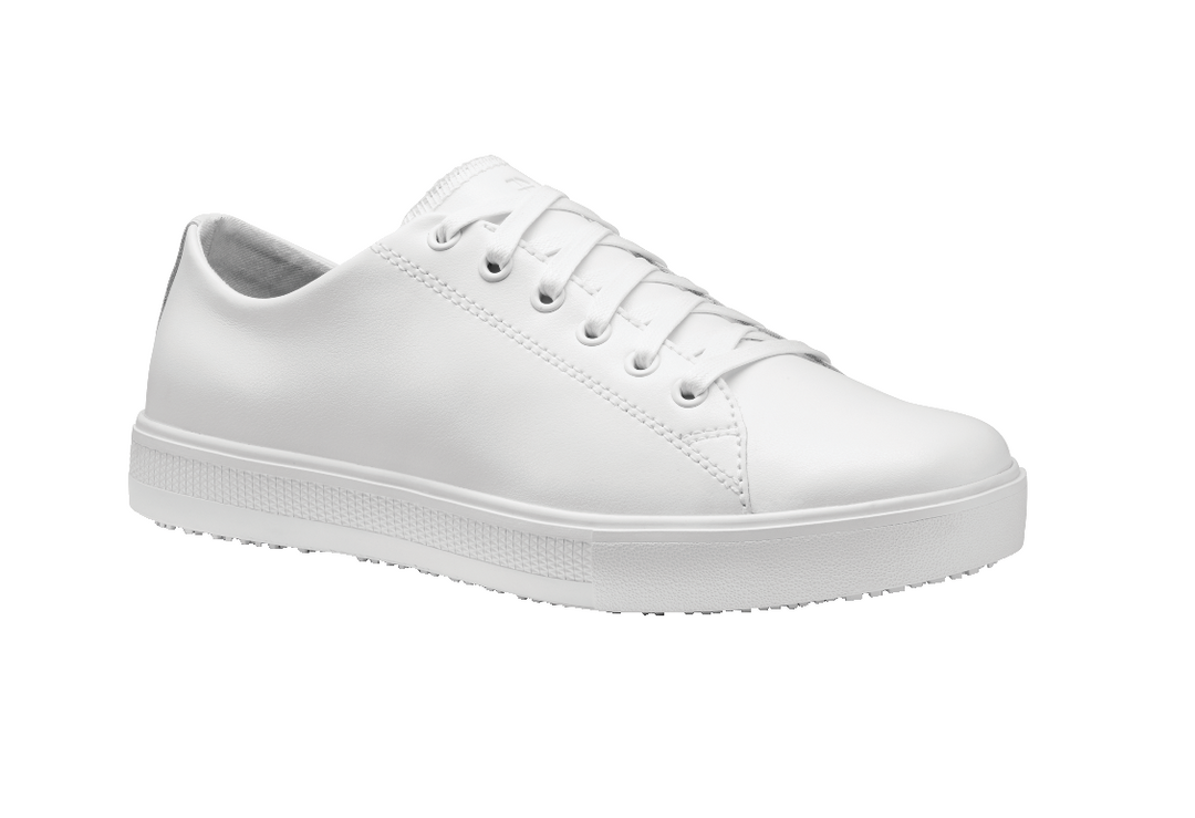 Chaussure tennis cuir blanc mixte Old School T.35/47 - SHOES FOR CREWS - Paire