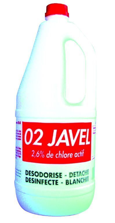 Eau de Javel 2.6% - Carton de 8x2L