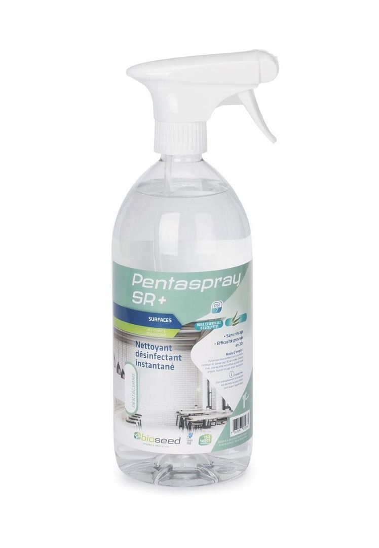 Nettoyant désinfectant Pentaspray SR+ - OBIOSEED - Flacon de 1l