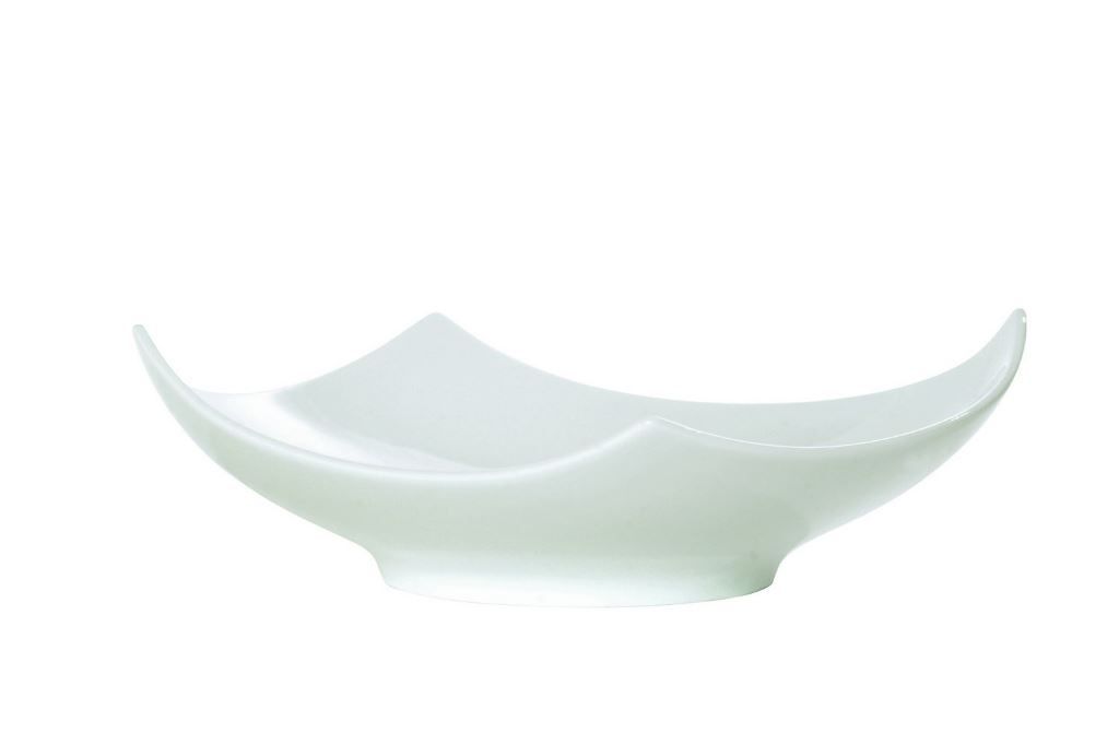 Assiette creuse porcelaine Shangai 21,7x19,5cm - GAFIC - Carton de 4