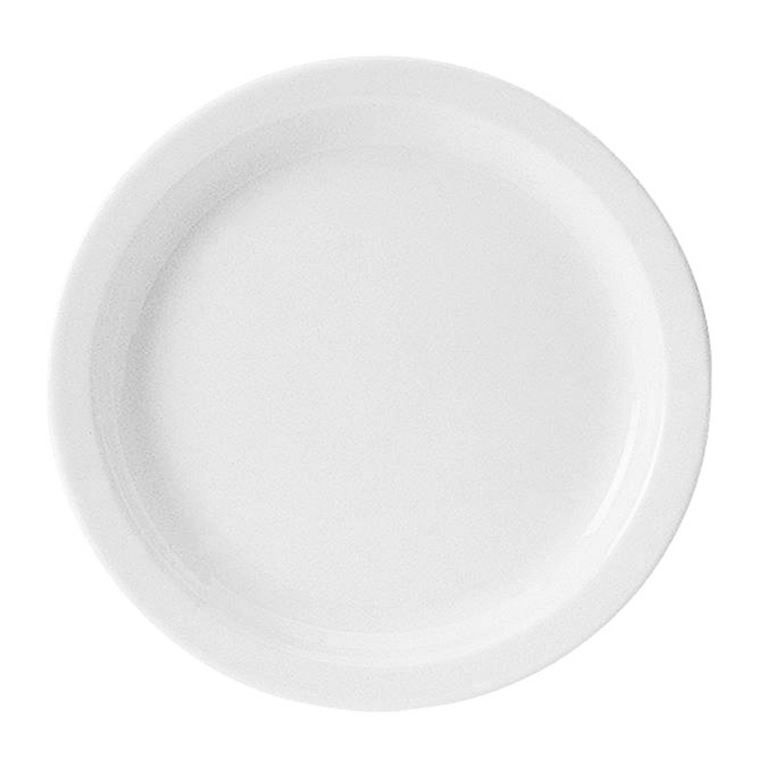 Assiette plate porcelaine Uniset 26,5cm - DEGRENNE - Carton de 10
