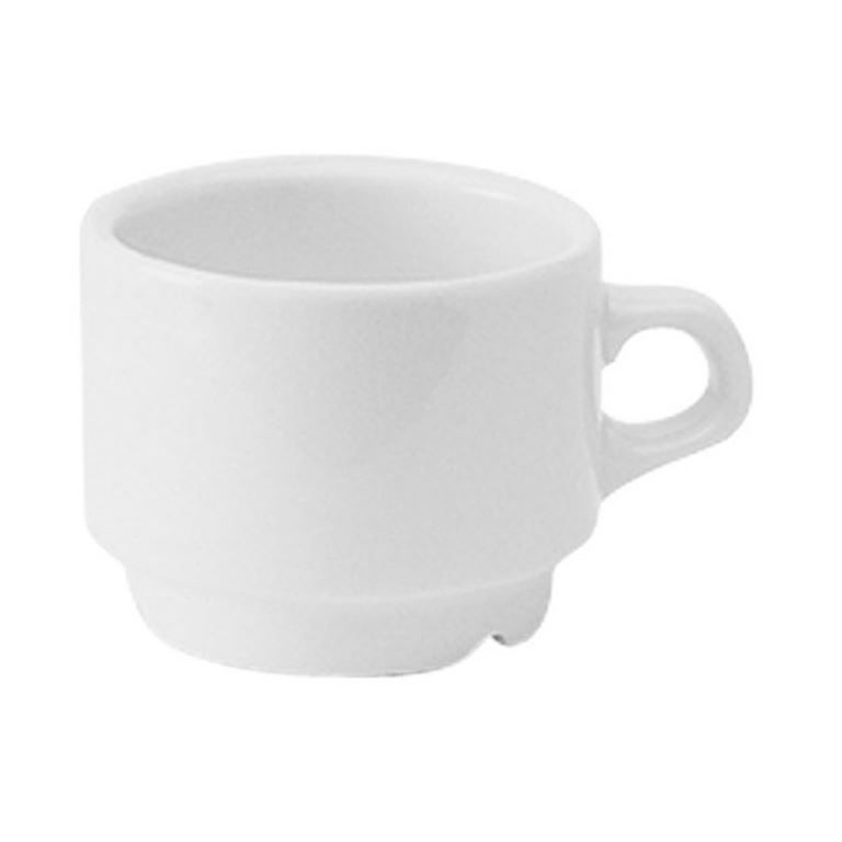 Tasse moka porcelaine Uniset 10cl - DEGRENNE - Carton de 10