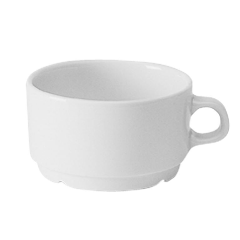 Tasse déjeuner porcelaine Uniset 28cl - DEGRENNE - Carton de 10