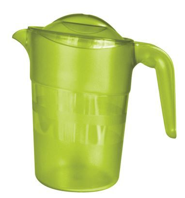 Pichet copolyester 1l vert - PLASTOREX - Carton de 6