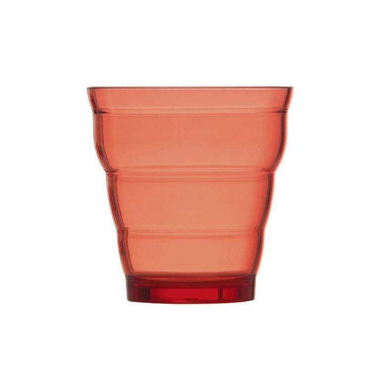 Gobelet copolyester Iserian 20cl rouge - SIMEP - Carton de 12