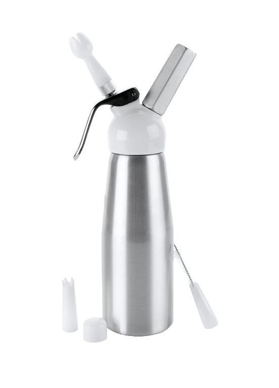 Siphon à crème aluminium 50cl - LACOR - A l'unité