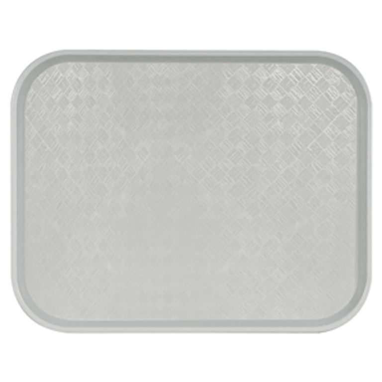 Plateau Acer PP 46x36cm inox - PLATEX - Carton de 40