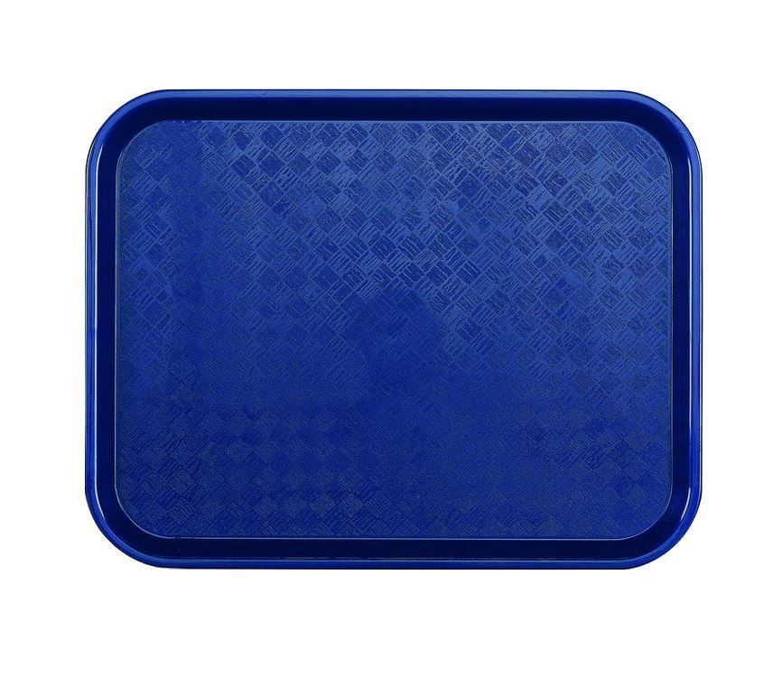 Plateau Acer PP 46x36cm bleu marine - PLATEX - Carton de 40