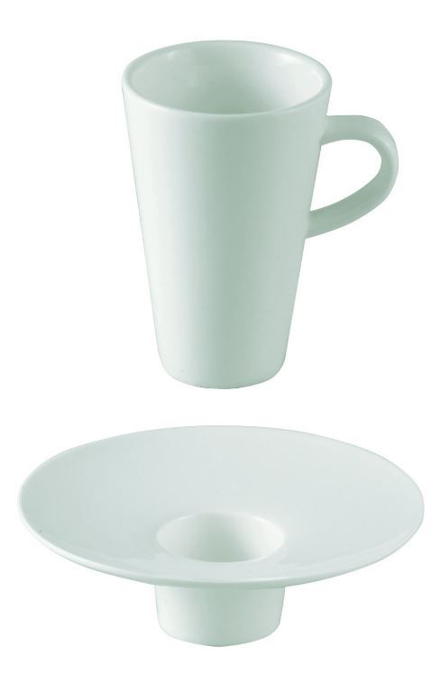 Paire tasse + soucoupe porcelaine Andalouse - GAFIC - Carton de 6