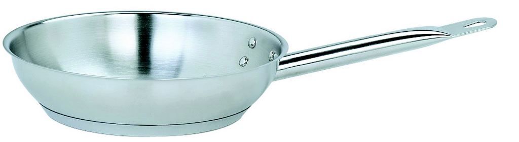 Poêle inox fond sandwich 20cm - GAFIC - A l'unité