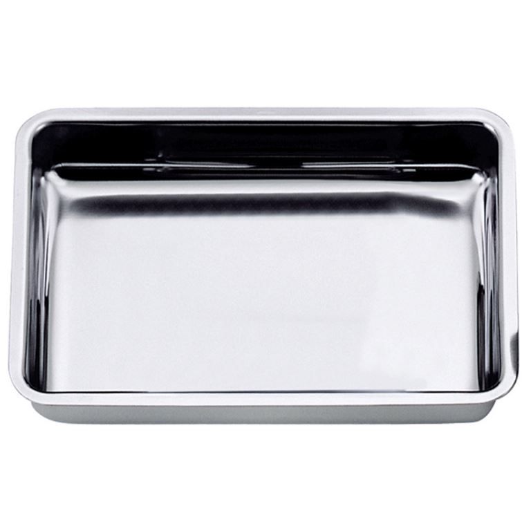 Plat à gratin inox 37,7x25,5cm - AMEFA - A l'unité