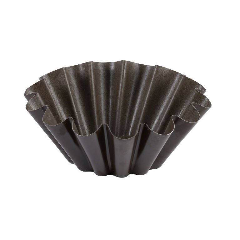 Moule à brioche fond plat anti adhésif 22cm - GOBEL - Carton de 3