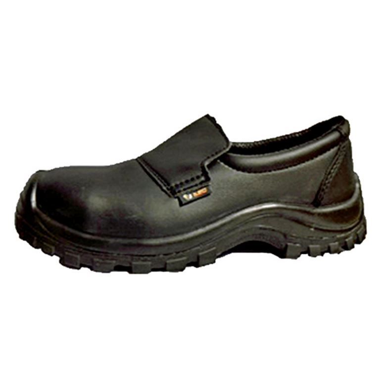 Mocassin de sécurité microfibre noir Sterne S2 SRC T.35/48 - REBORN SAFETY - Paire