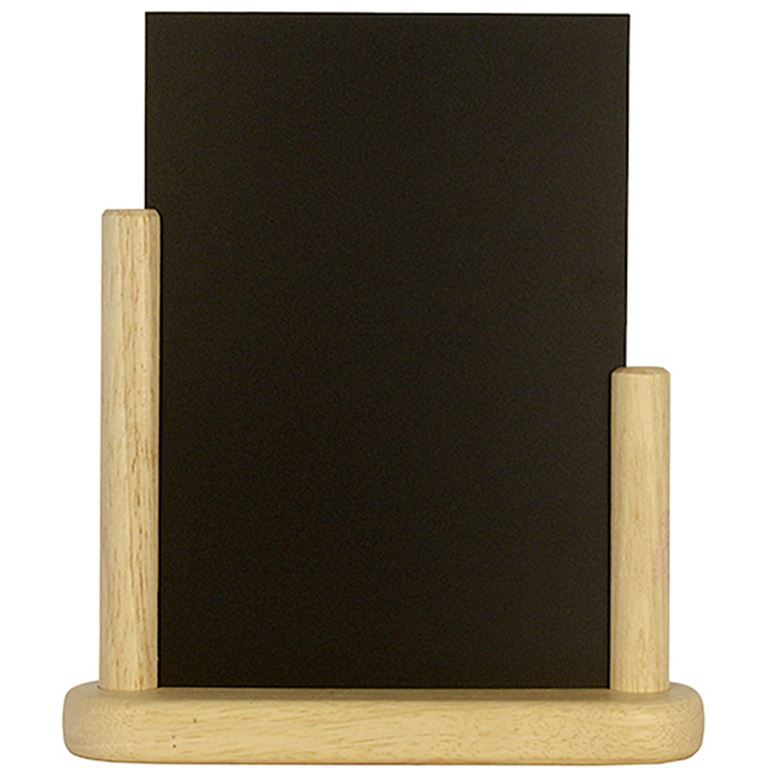 Ardoise de table Elegant 21x30cm hêtre - VERMES - A l'unité