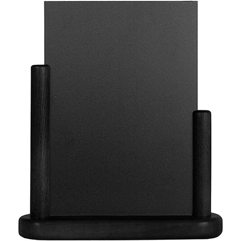 Ardoise de table Elegant 15x21cm noire - VERMES - A l'unité