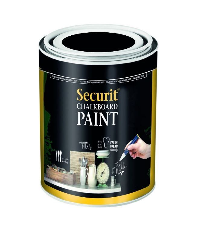 Pot de peinture ardoise acrylique (0,25l) - VERMES - A l'unité