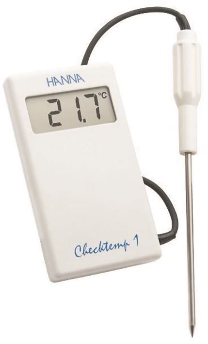 Thermomètre étanche avec sonde -30°C / +120°C - HANNA - A l'unité