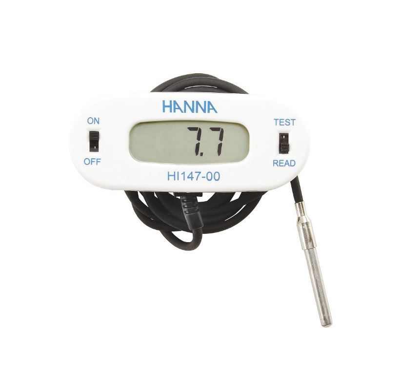 Thermomètre contrôle continu pour chambre foide -50°/+90°C - HANNA - A l'unité