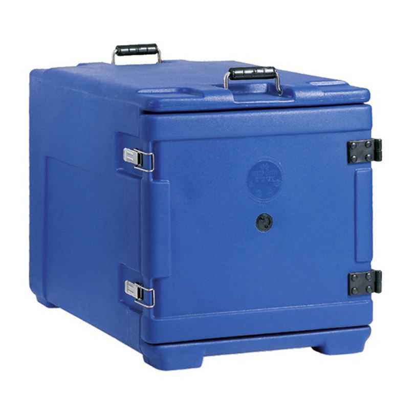 Conteneur isotherme bleu 63l AF7 chargement frontal - MELFORM - A l'unité