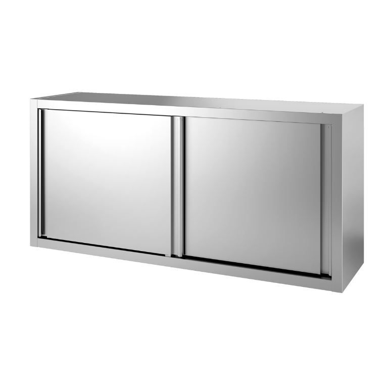 Armoire murale suspendue 1600x400x660mm - INOX E INOX - A l'unité