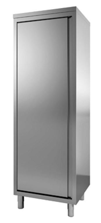 Armoire rangement inox porte battante 500x600x2000mm - INOX E INOX - A l'unité