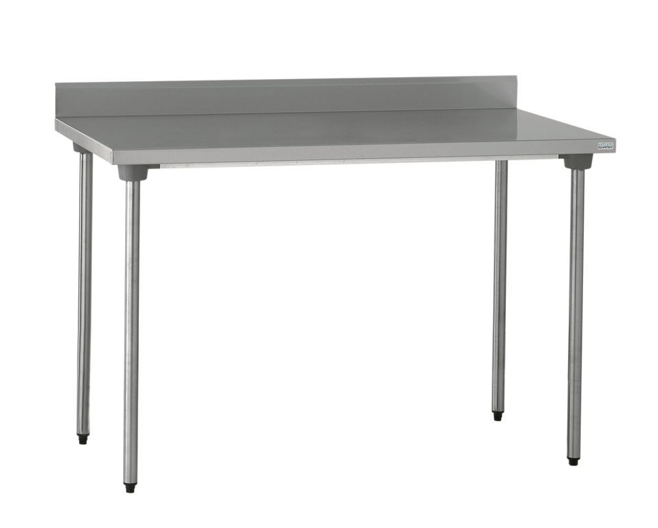 Table inox adossée sans étagère 1800x700x900mm - TOURNUS - A l'unité