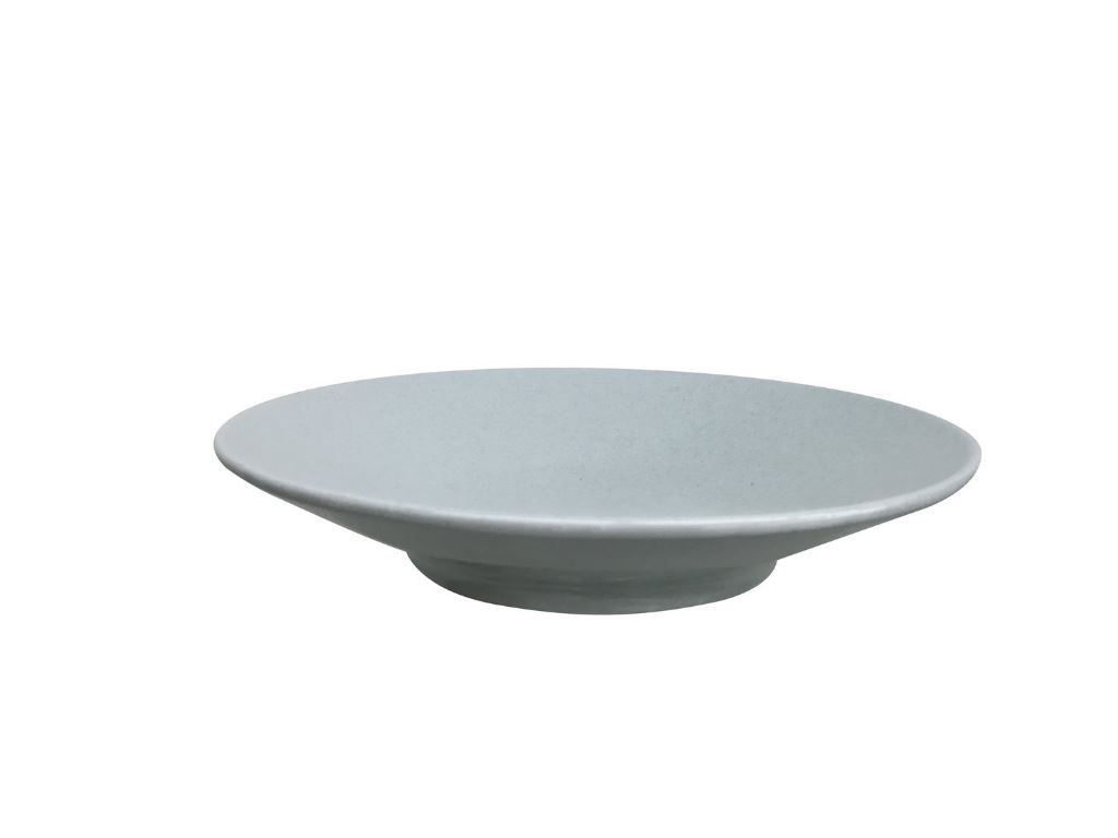 Assiette creuse céramique Bali gris / taupe 27,6cm - GAFIC - Carton de 3