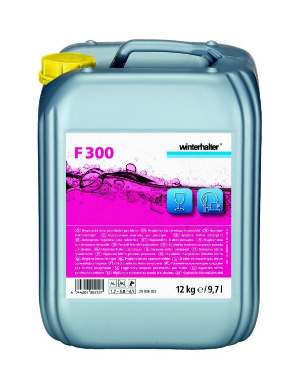 Détergent liquide lavage vaisselle F300 - WINTERHALTER - Bidon de 12kg