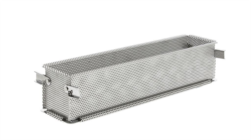 Moule à paté croûte pliable inox perforé 48x9x8,5cm - DEBUYER - A l'unité