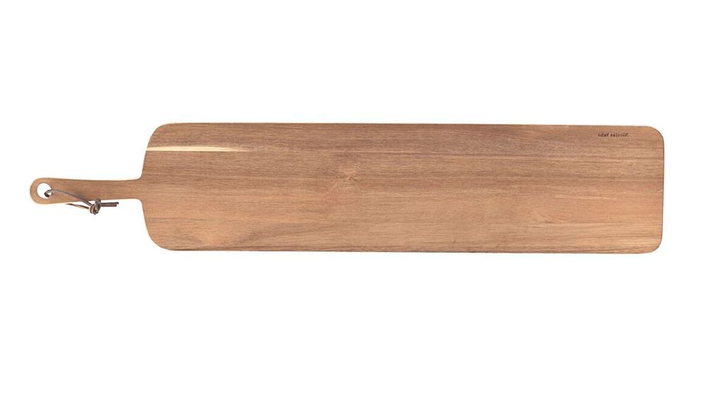 Planche bois d'acacia avec poignée 76x22cm - POINT VIRGULE - A l'unité