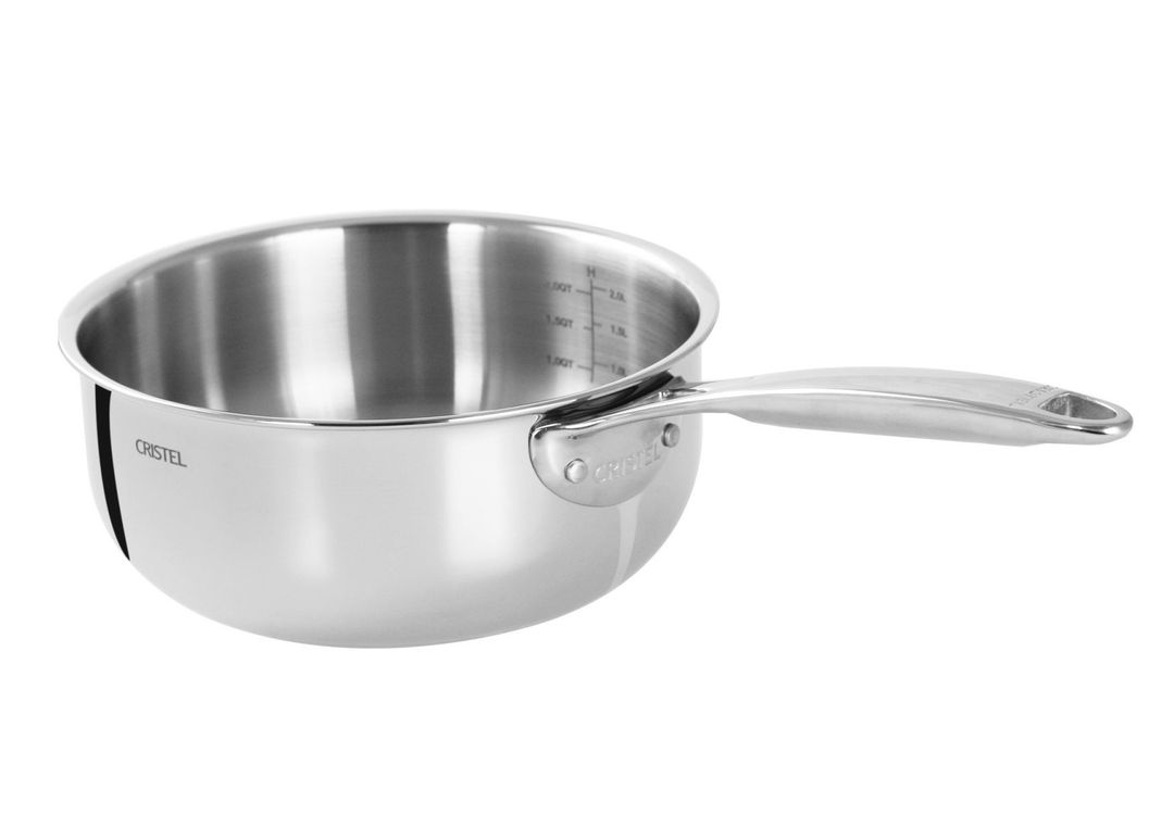 Casserole inox 16cm - CRISTEL - A l'unité