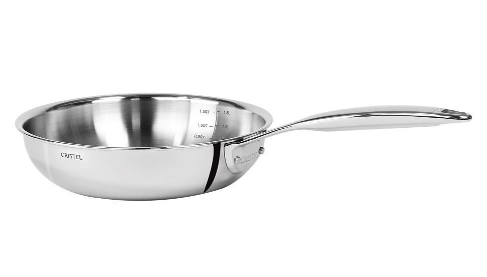 Poêle sautoir inox 18cm - CRISTEL - A l'unité