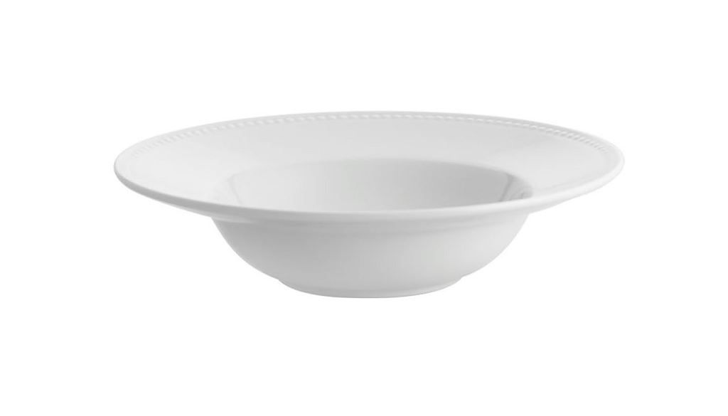 Assiette creuse porcelaine Perla grand bassin 24cm - VISTA ALEGRE - Carton de 6