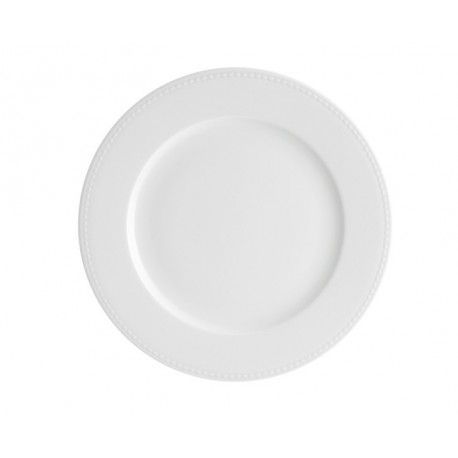 Assiette plate porcelaine Perla 21cm - VISTA ALEGRE - Carton de 12