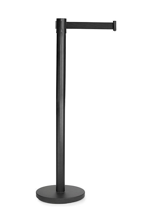 Post séparateur noir 91cm - LACOR - A l'unité