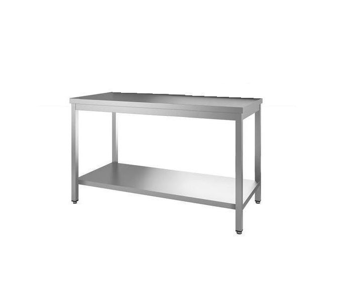 Table inox avec étagère 1000x700mm - INOX E INOX - A l'unité