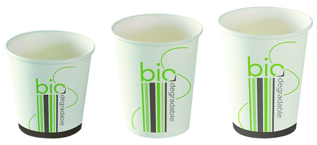 Gobelets carton compostables