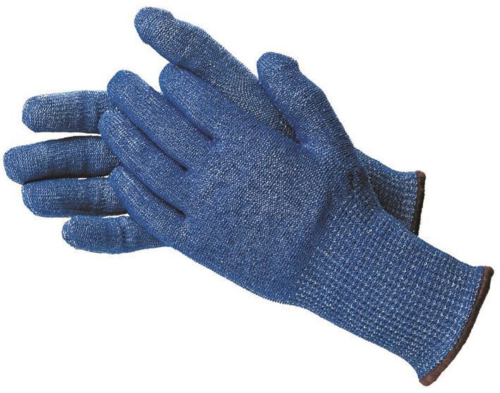 Gant anti coupures inox/lycra bleu 26cm Versatouch